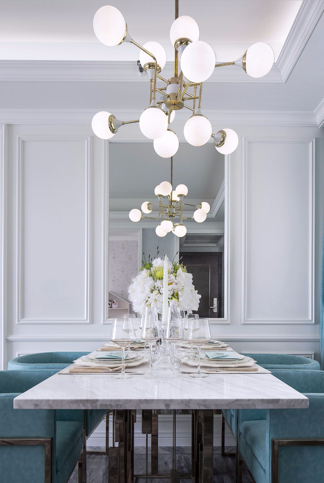 160m²法式风格家装案例