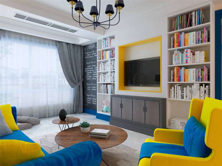 120m²平北欧风格家装案例